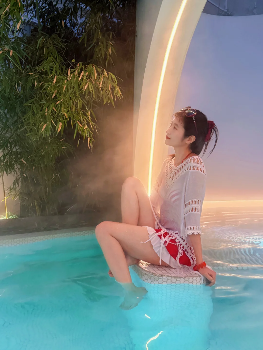 南京📍下雪❄️泡汤♨️老式泳衣👙适配度💯