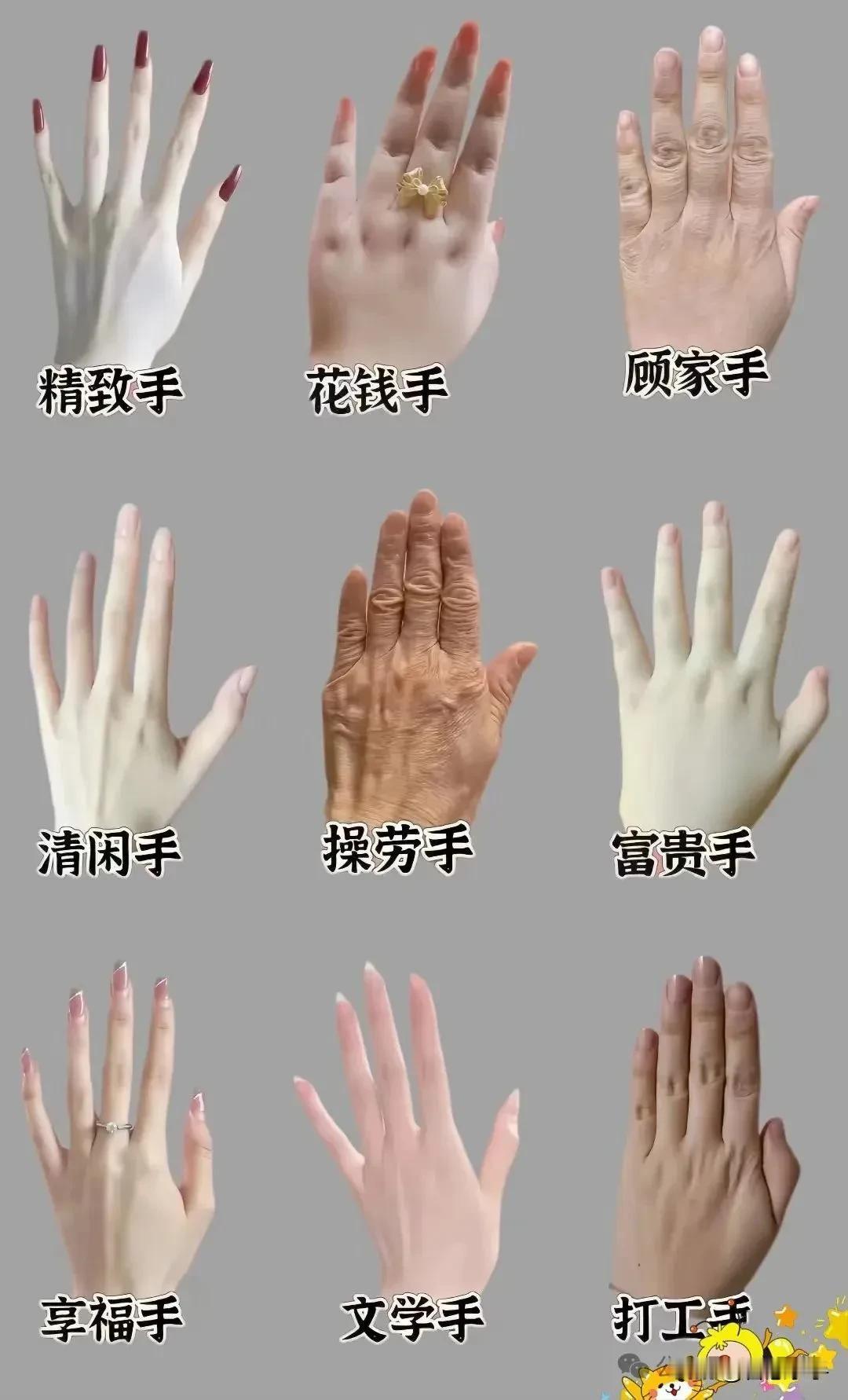 快来看看你是什么手？