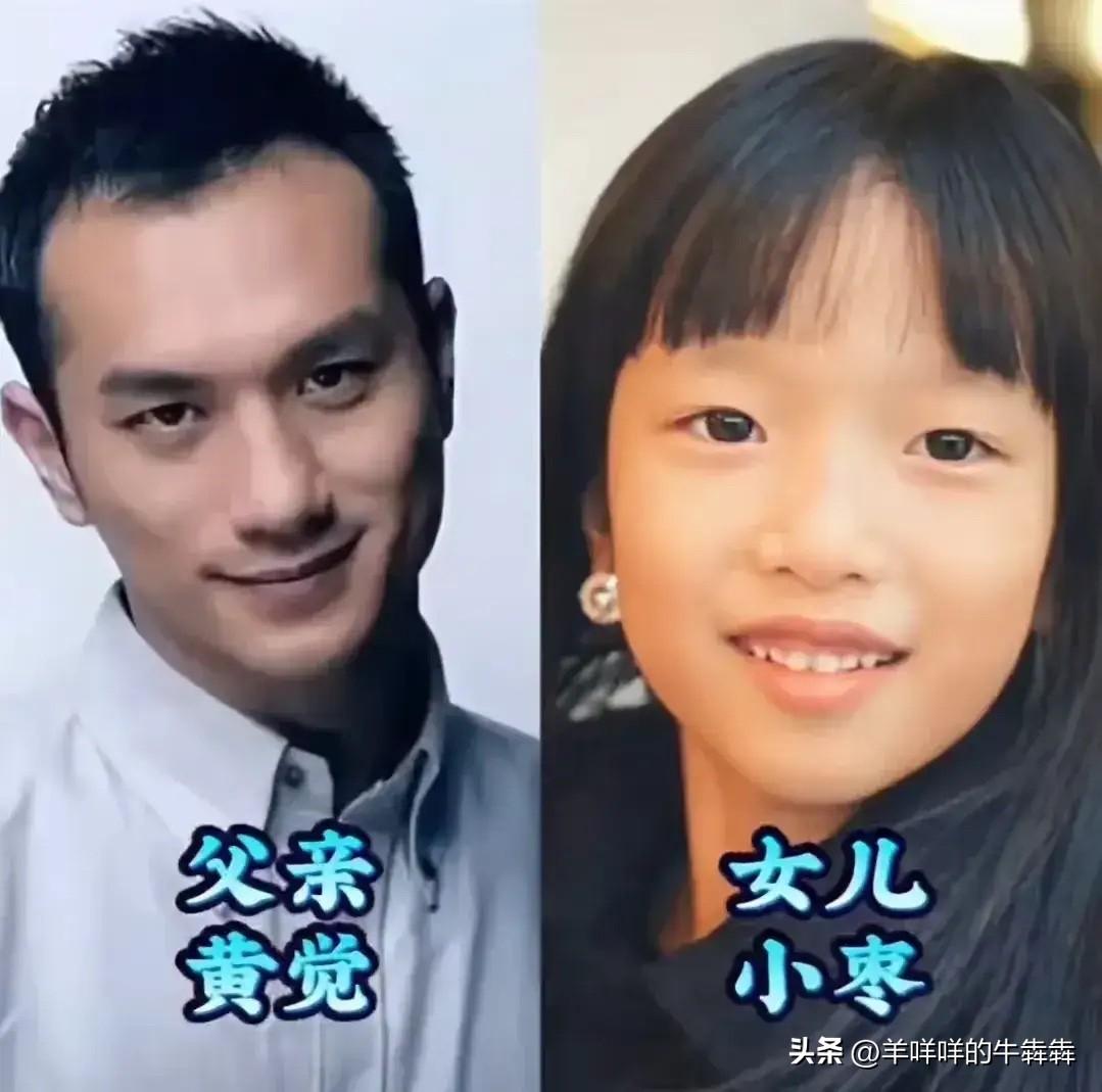 秦昊、陆毅、辛柏青、夏雨、黄觉这五位不靠脸吃饭的实力派男演员，生女儿居然个个精准