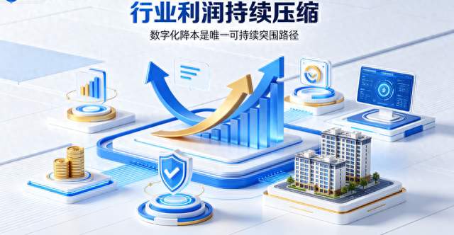 物业行业利润持续压缩！不靠涨价，数字化降本才是可持续突围路径