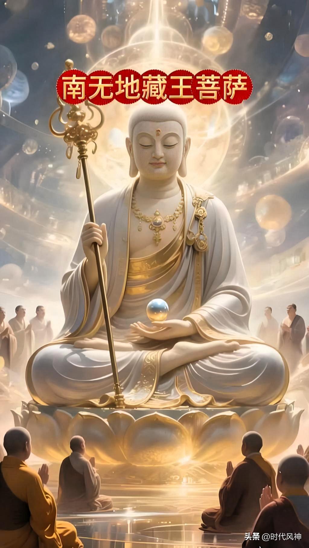 地藏王菩萨，感念你无数次的唤回。
在我支离破碎、走投无路的日子里，是你的佛光，如