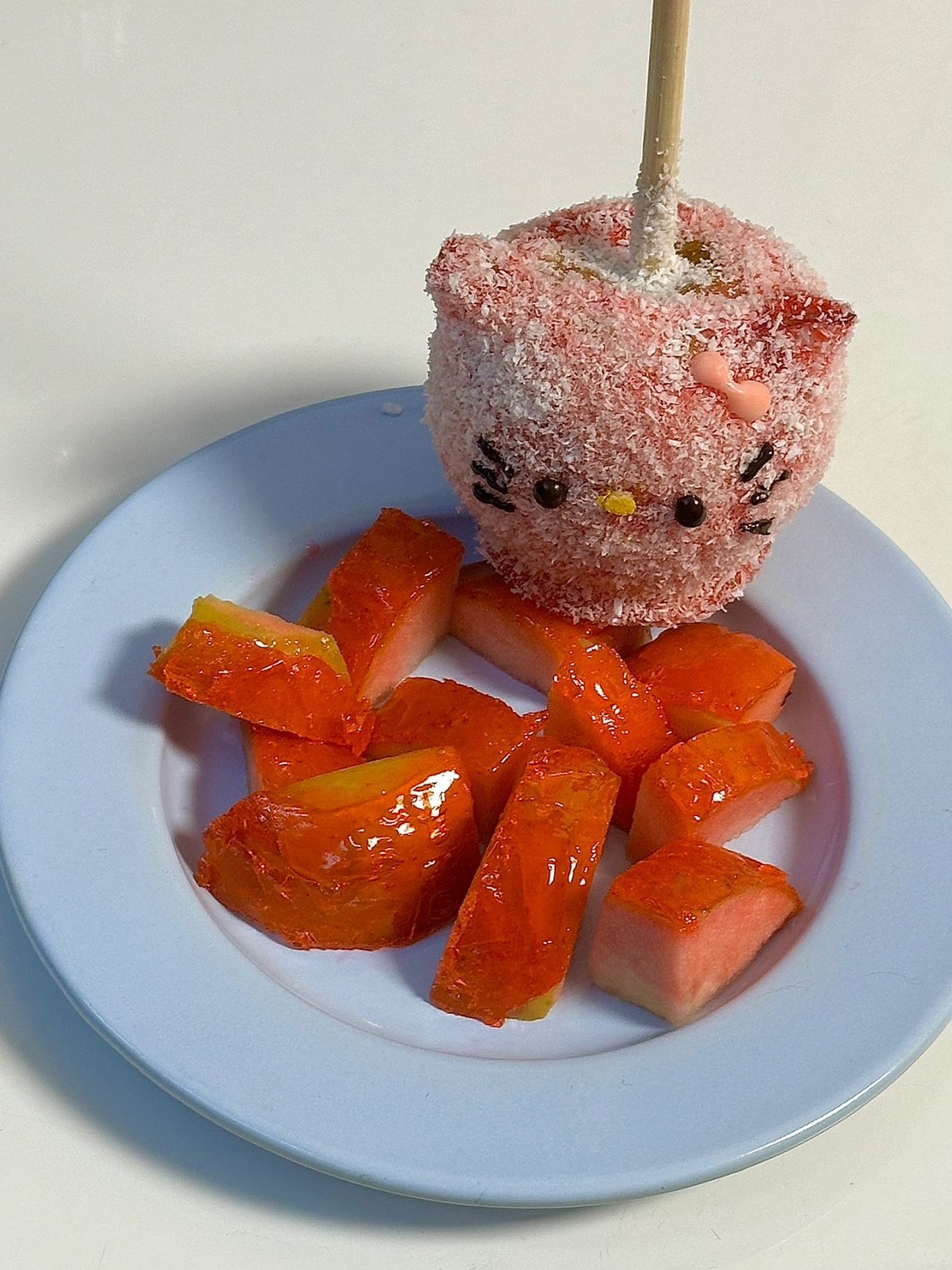 Hello Kitty苹果糖葫芦