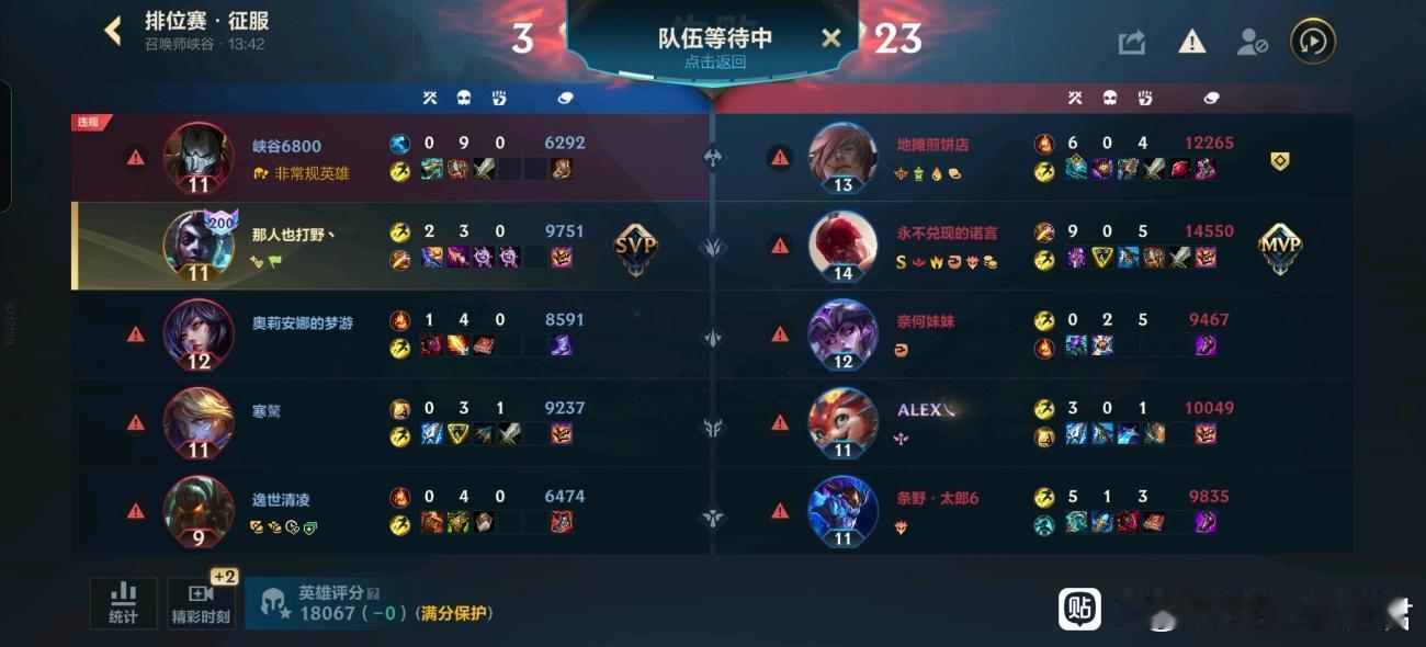英雄联盟手游[超话]LOL手游彗来了话说我是做了什么孽？为什么给我分配这样的奇葩