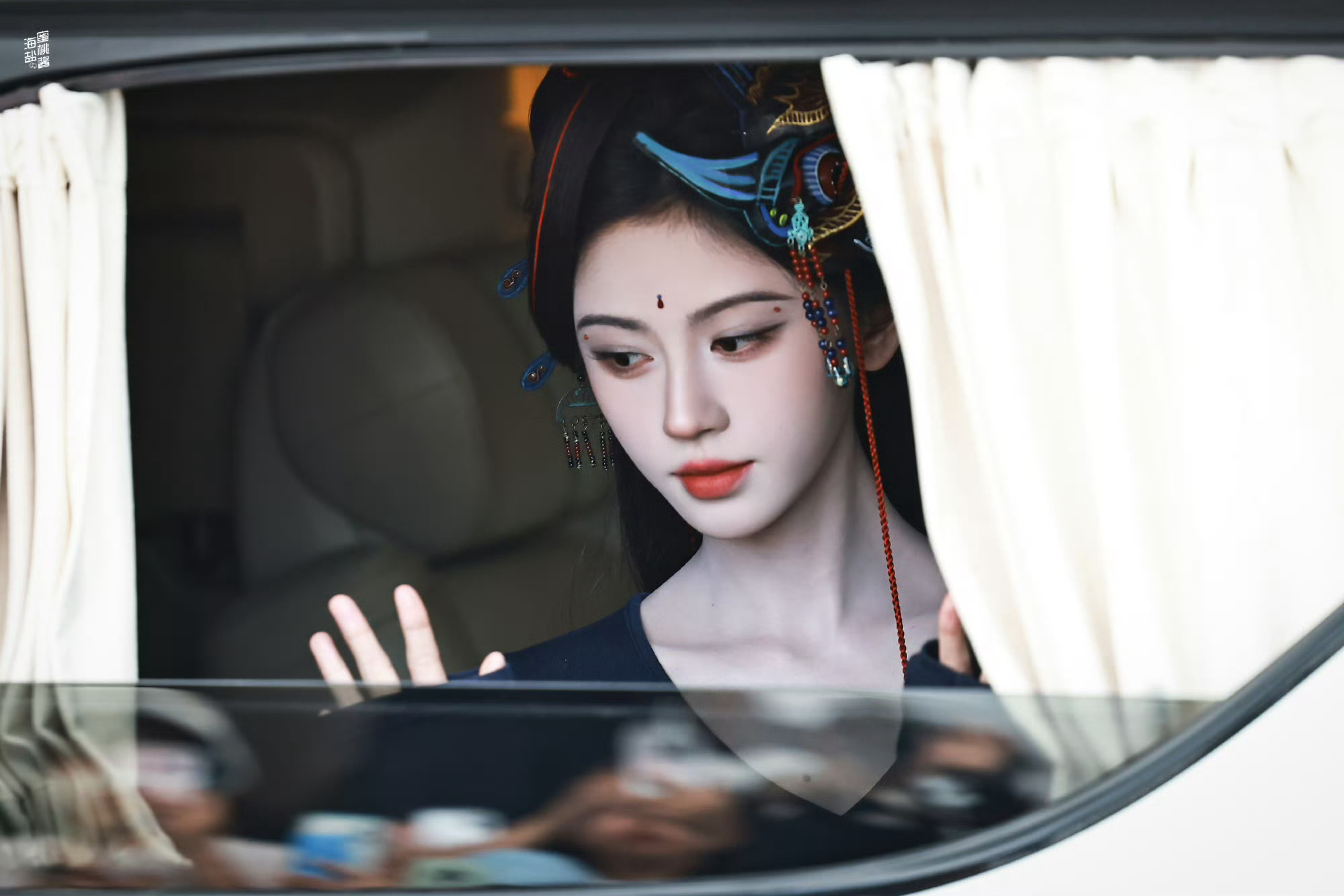 jjy鞠婧祎姜黎非 jjy鞠婧祎韩菱纱 "祎祎酱 我爱你喵ᕑᗢᓫ☆💤天生萌妹相