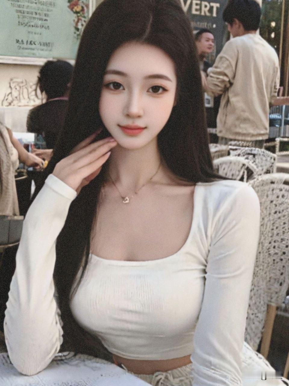 这就叫“天生丽质”！超美师姐身穿紧身衣，这身材气质真是绝了