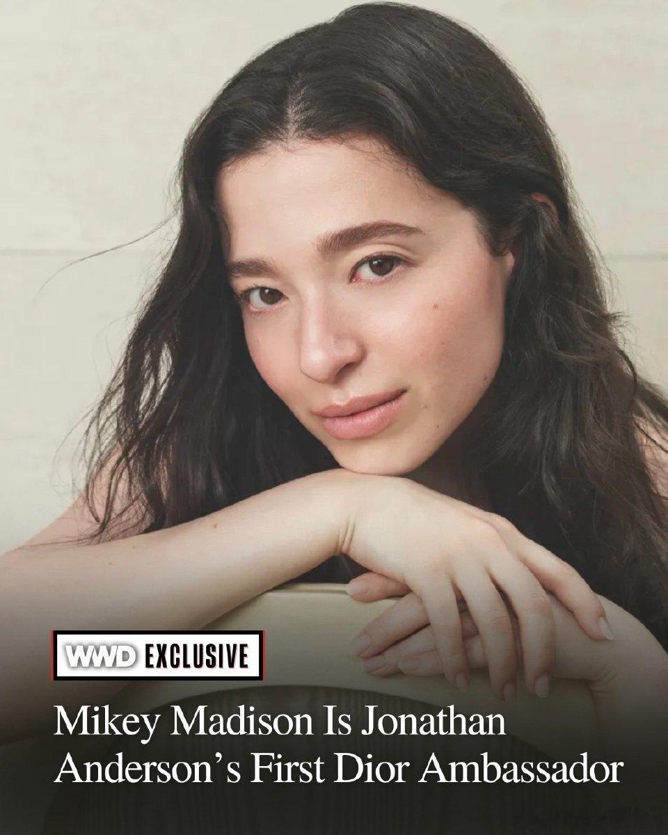 Dior官宣了新晋奥斯卡影后 Mikey Madison，她也成为Jonatha