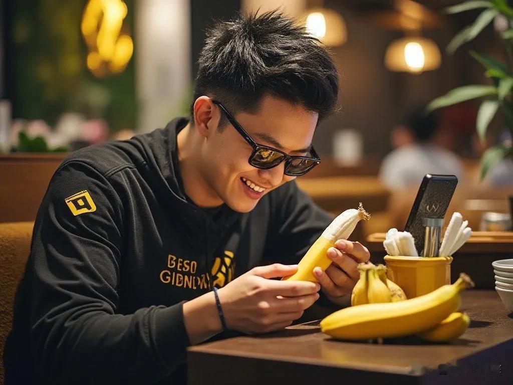 【迷评】

币安（BINANCE）老板赵长鹏出狱后的第一个早餐……
嗯，比特币又