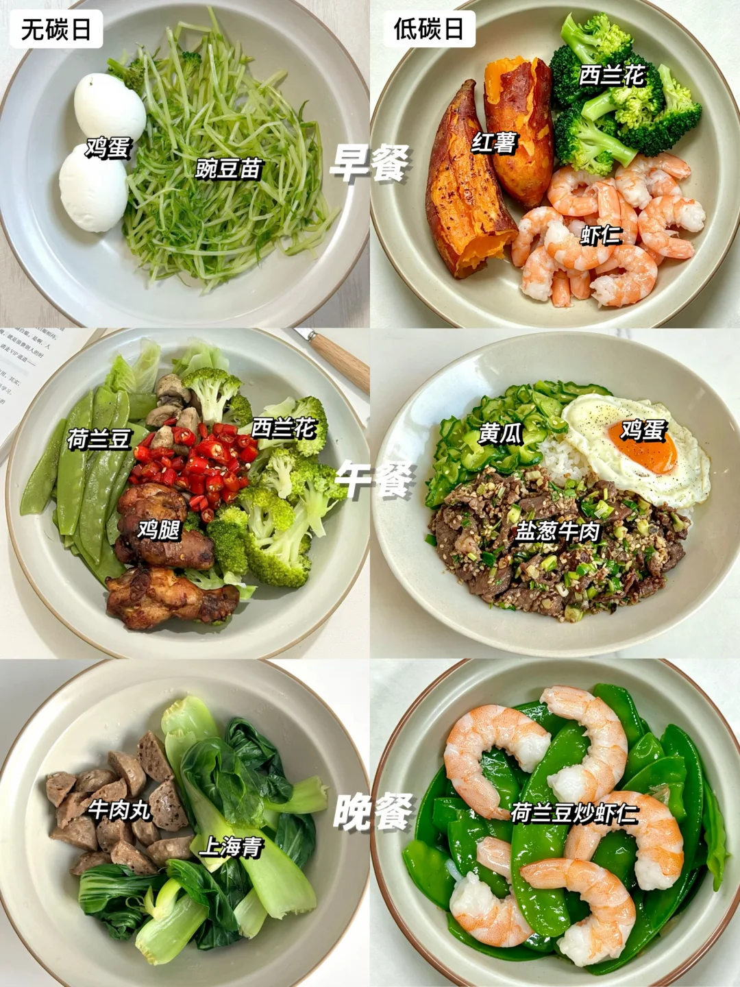 瘦了32斤｜一周减脂餐不重样