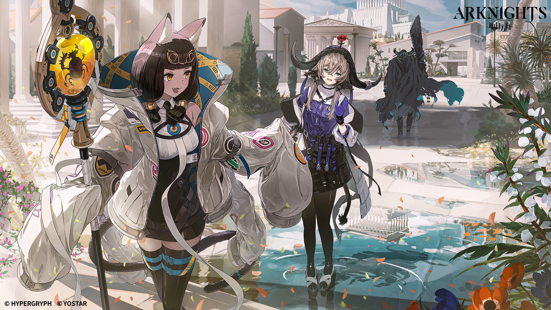 明日方舟 国际服「雅赛努斯复仇记」 特别贺图绘by:宇木敦哉 (X:ukiats