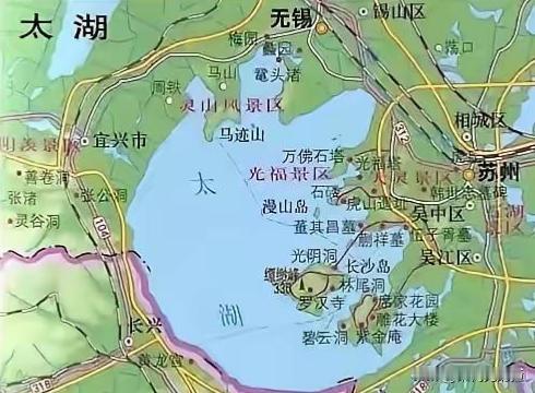 太湖最近的变化比想象中更令人惊喜

水深只有1.89米，淤泥厚达2.3米，水量也