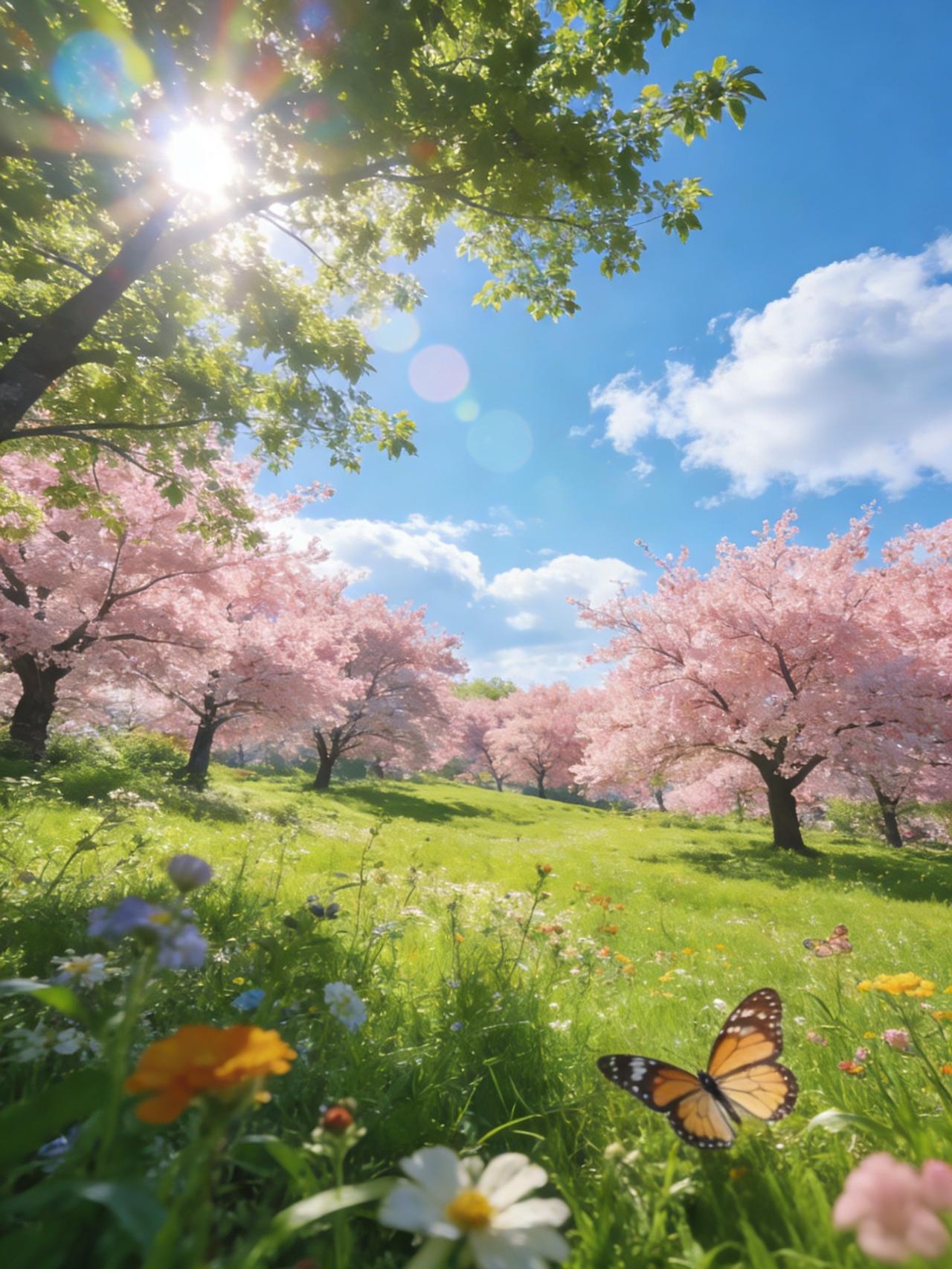 今年春天最想实现的心愿，是和家人一起去郊外踏青，看漫山的花开，听风吹过树叶的声音