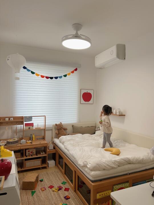 后悔没早点装！儿童房装科龙空调太香了