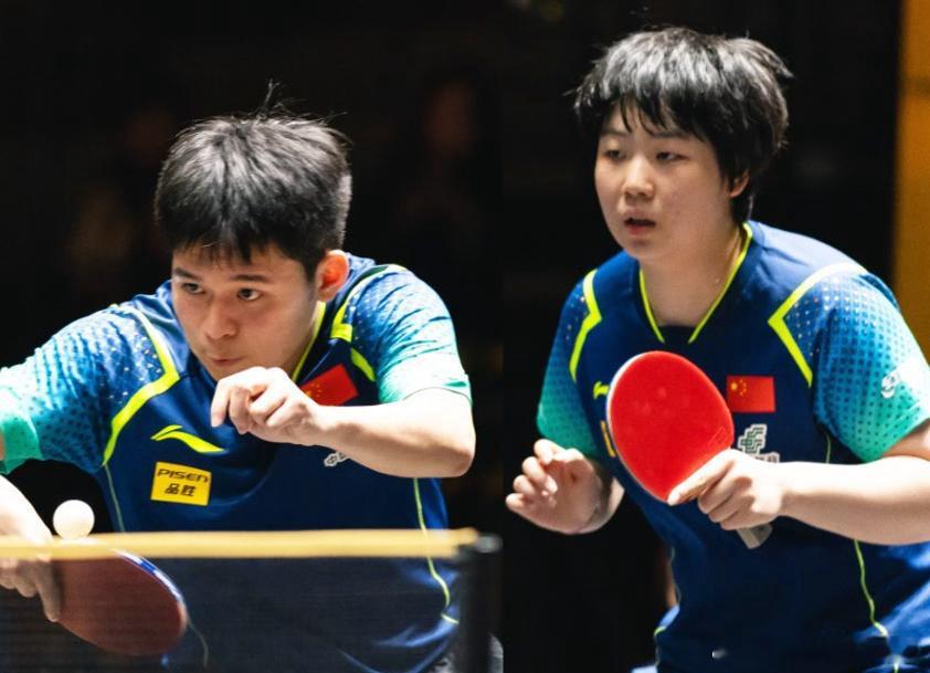 #林诗栋蒯曼马斯喀特站夺冠#国乒小将组合林诗栋/蒯曼以较大的优势3-0击败中国香