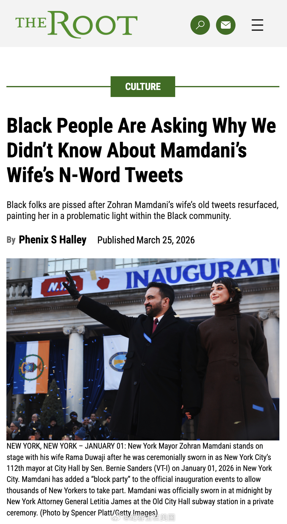 <Washington Free Beacon>不久前挖出纽约市长Mamdani