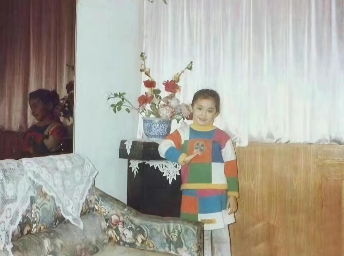 娜扎从小就是美人胚子！ 