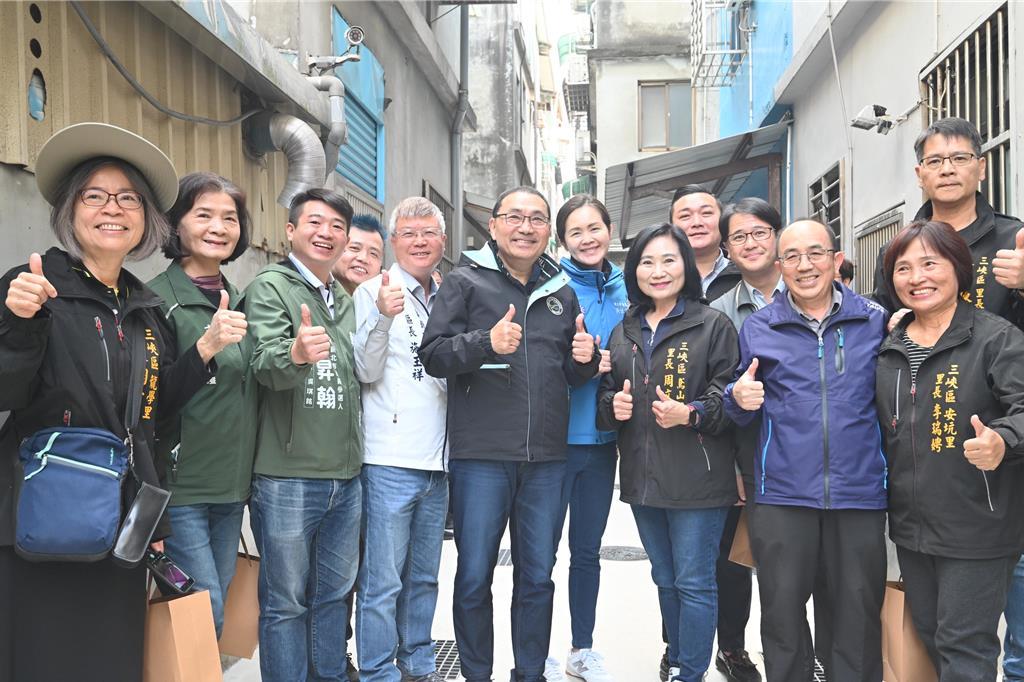 侯友宜寄望施工团队：保质按期完工，共筑新北乐活家园
新北市市长侯友宜心系城市发展