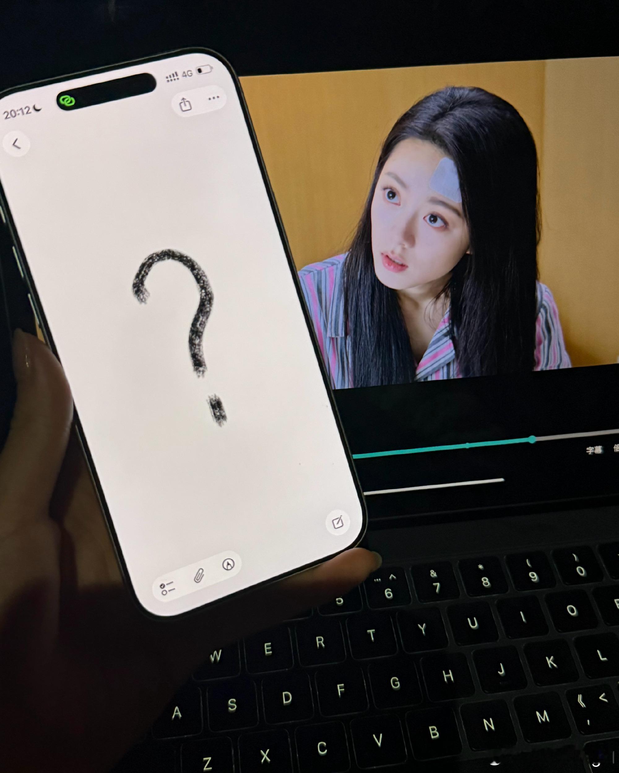 赵今麦缓缓打出一个问号聂曦光belike 我不行了吧要被这个瞪大双眼一脸问号的聂