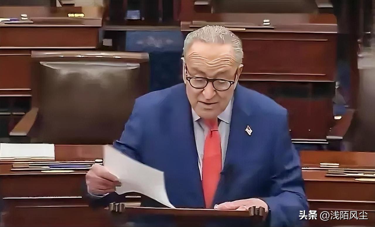 参议院少数党领袖舒默:“他（特朗普）声称伊朗的战斧导弹轰炸了一群女子学校，导致了