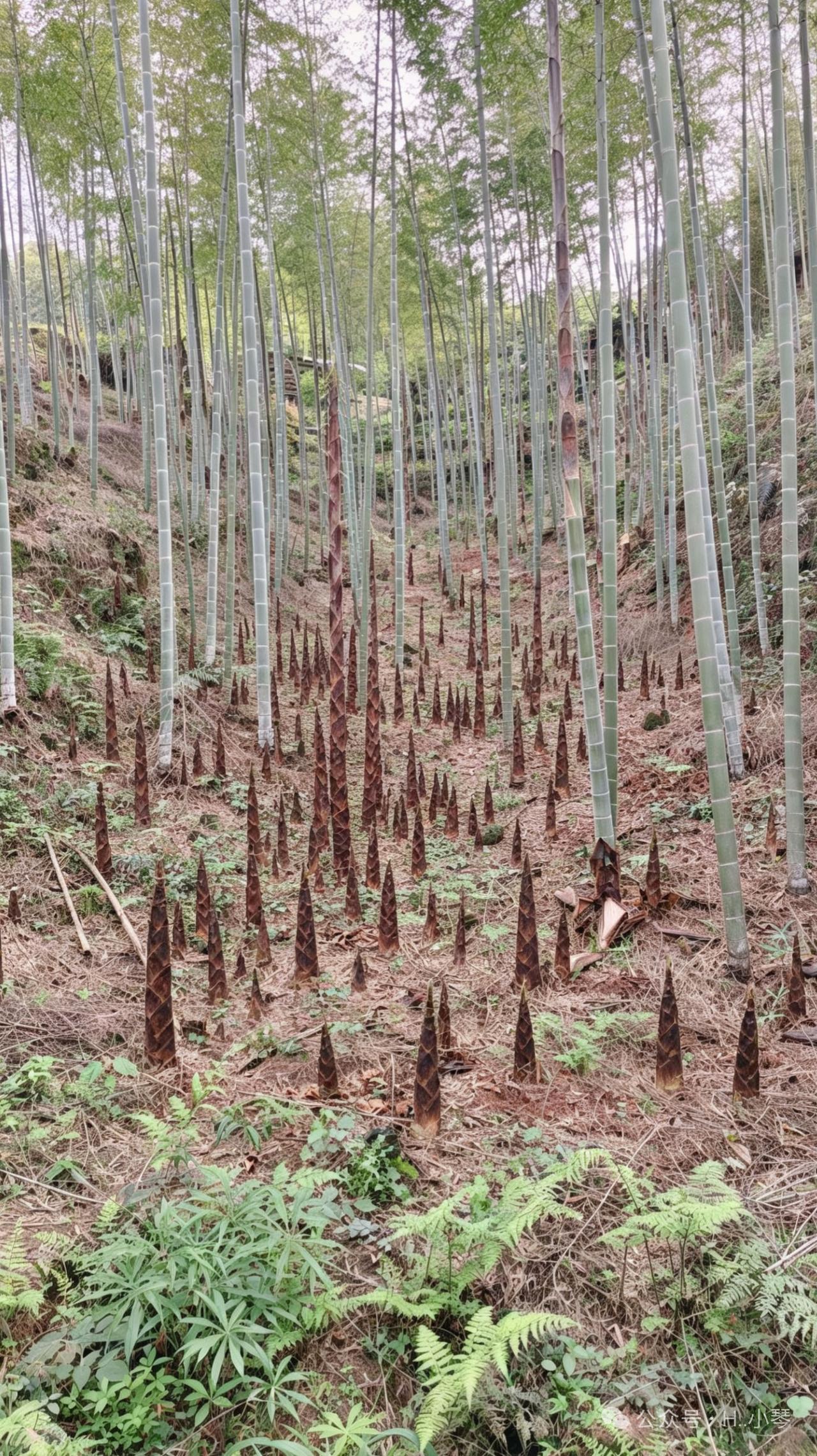 今年的笋子真的挖不完你们那的春笋是咋吃的！有喜欢的来挖