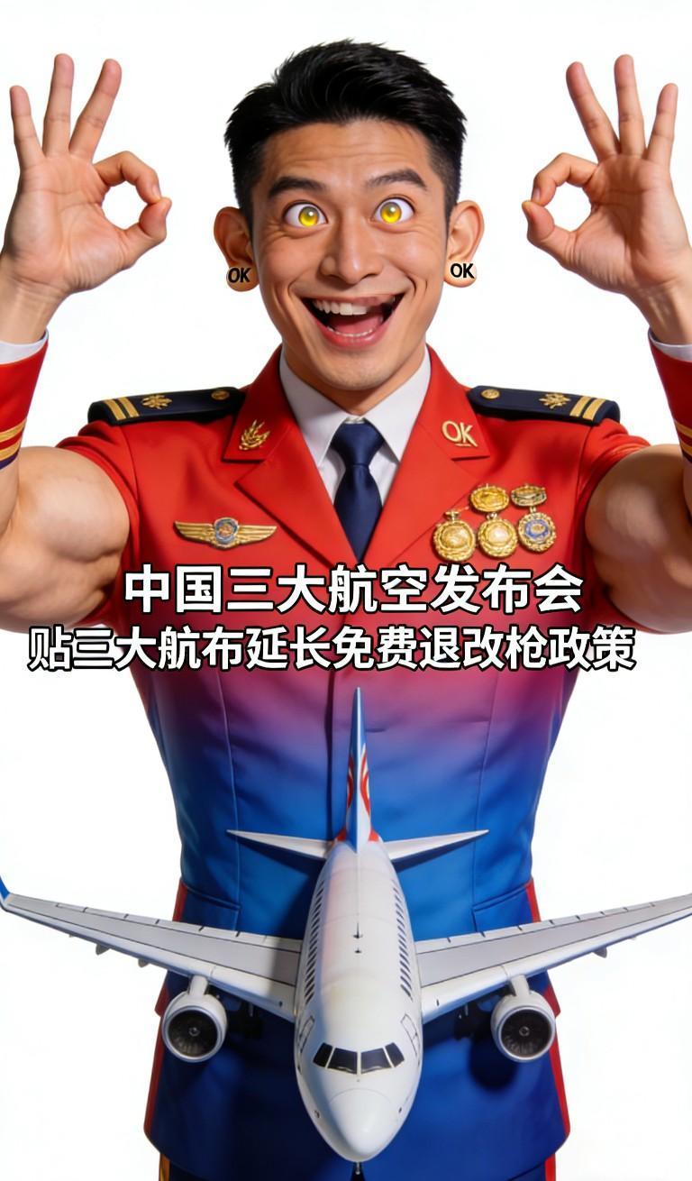 就在刚刚，
 中国三大航空公司突然宣布！
1月26日下午，中国国航、东航、南航三