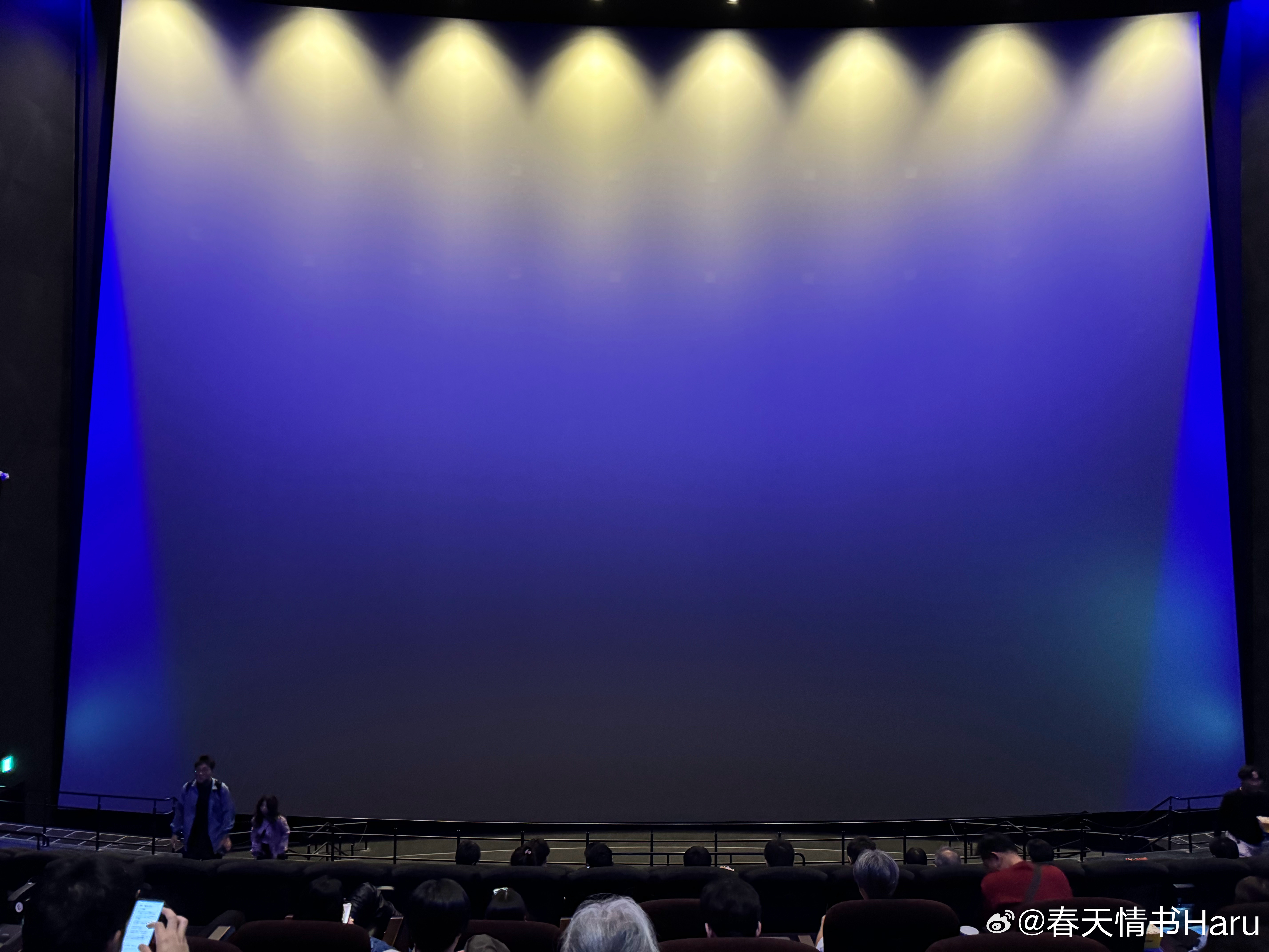 也是在大阪终于看上了《奥德赛》1.43:1的IMAX，票价还不到人民币120，抢