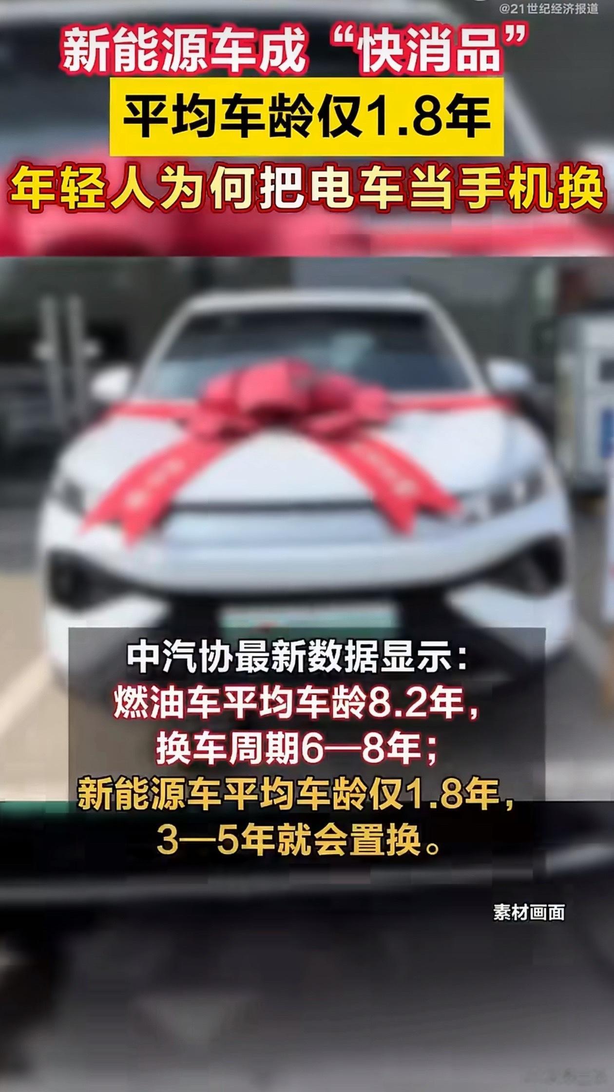 新能源车主3至5年就要换车新能源车正在高速发展中，保值率高的电车其实非常少，有时
