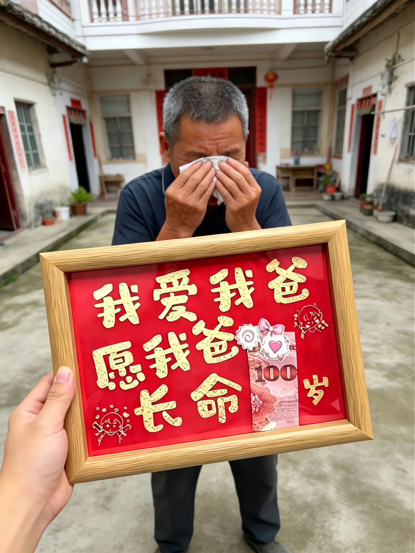 父爱如山 愿我爸长命百岁 父爱无声却震耳欲聋