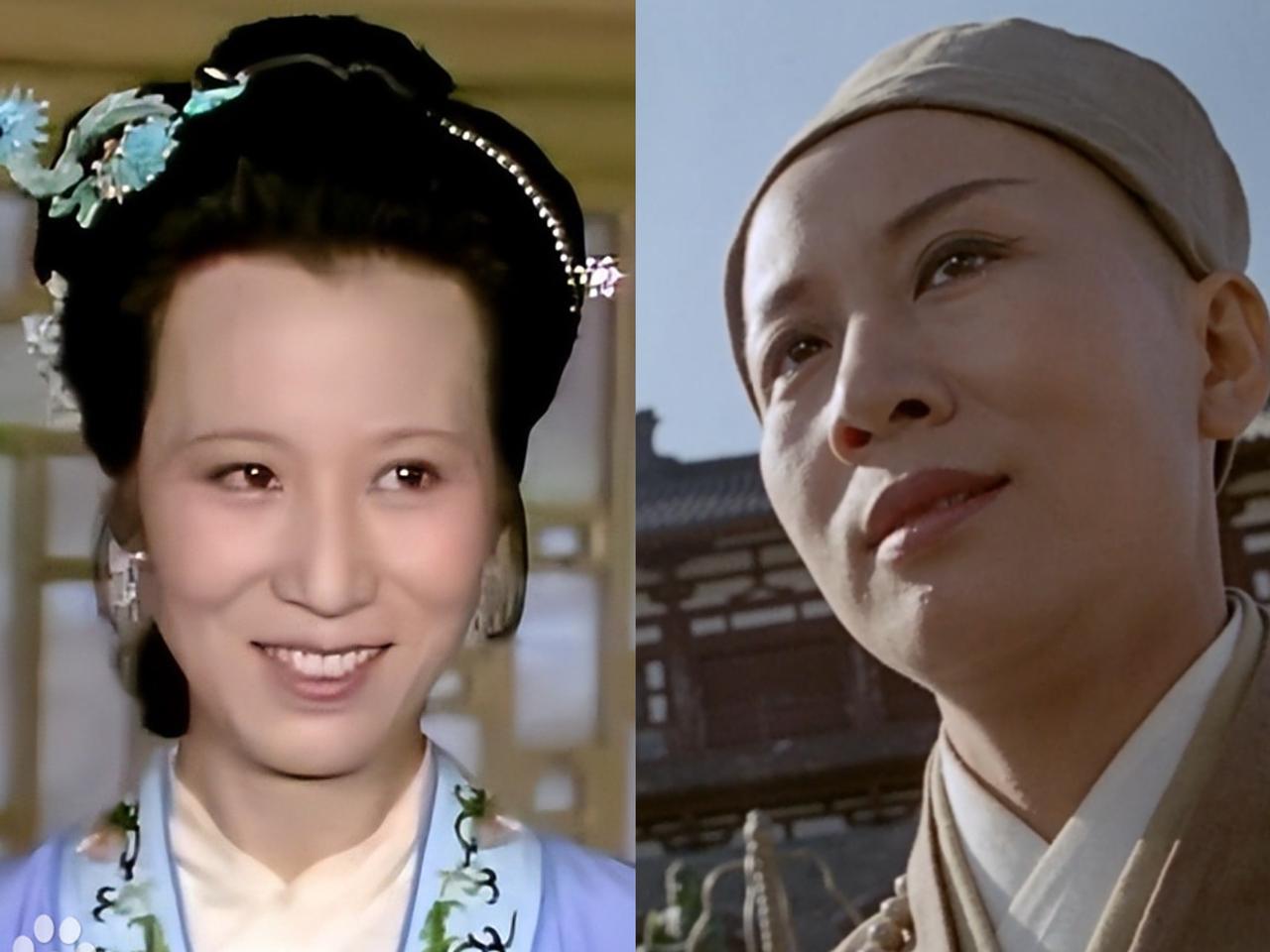 《红楼梦》李纨和《倚天屠龙记》灭绝师太居然是同一个人演的！

没想到啊！那个在《