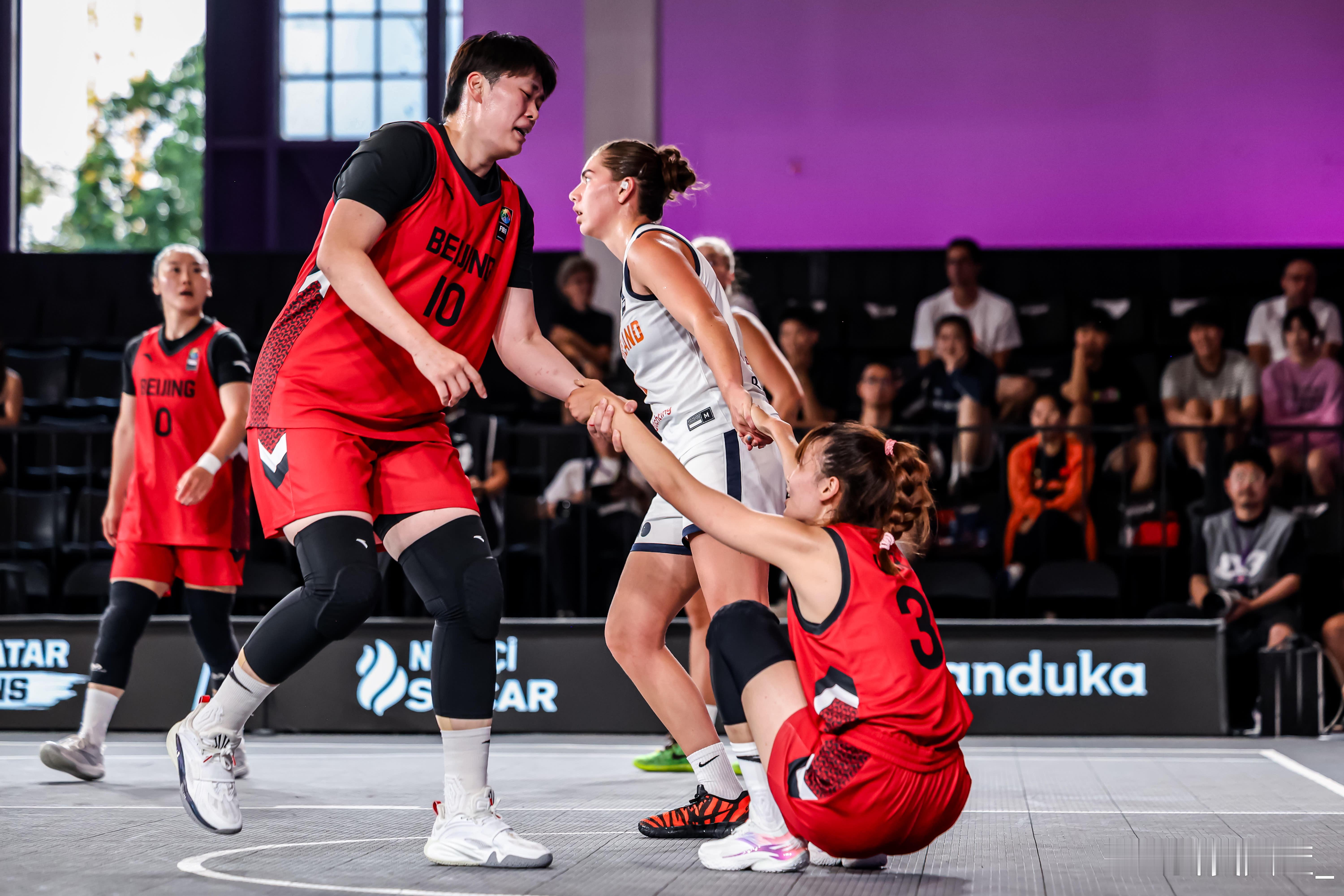 【FIBA3x3女子系列赛全球总决赛：法国队成功夺冠 中国两队分列第六、第七】2