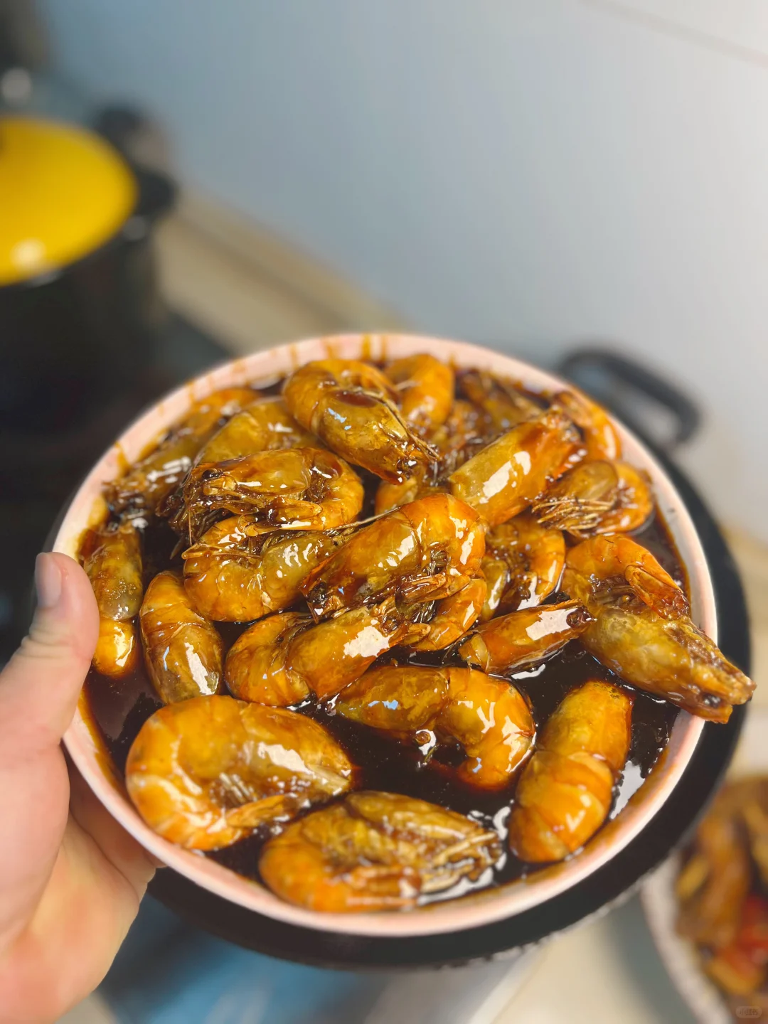 深夜 吃🦐 增肌