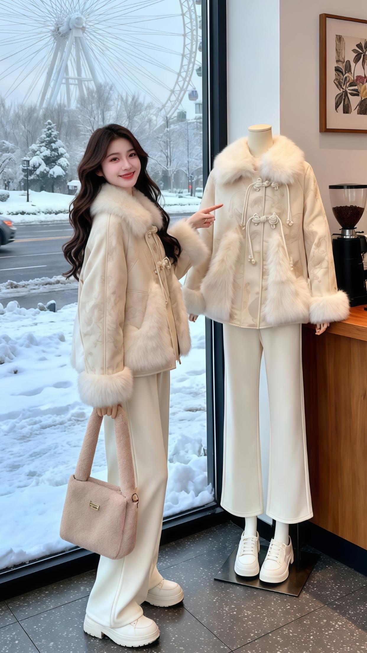 气质女神穿搭 女神穿搭 精致穿搭 名媛气质 新中式穿搭