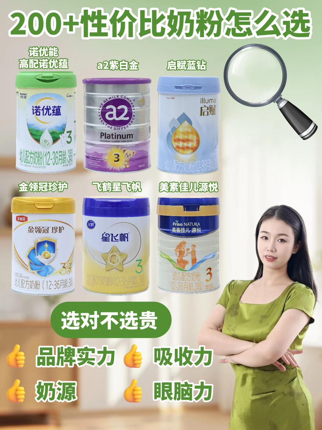 预算200+必看！6款高性价比奶粉真实测评