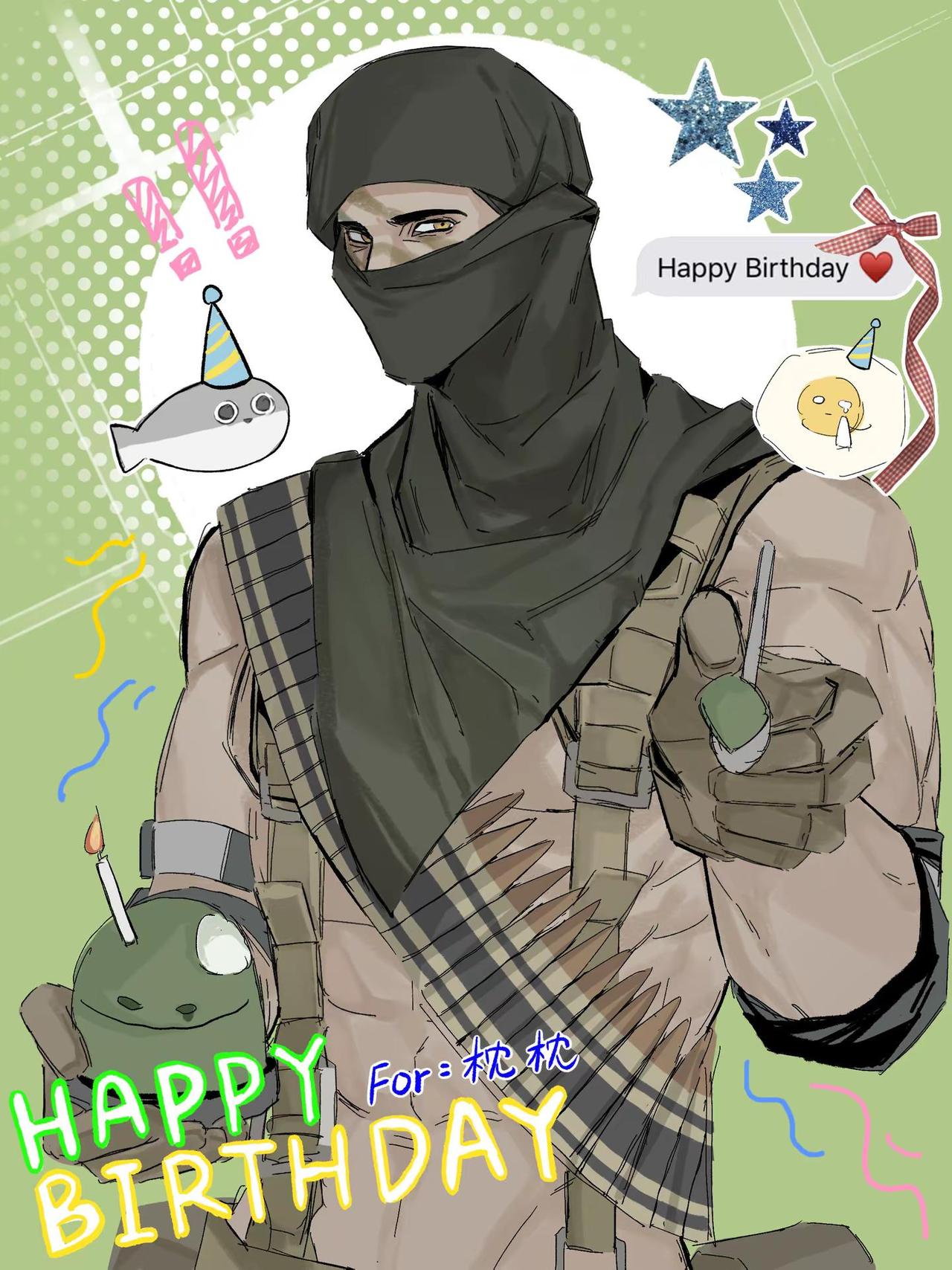 晚了九小时啊啊啊啊！那我们祝这个 哈哈哈找不到 老师昨天生日快乐吧🙌@233_