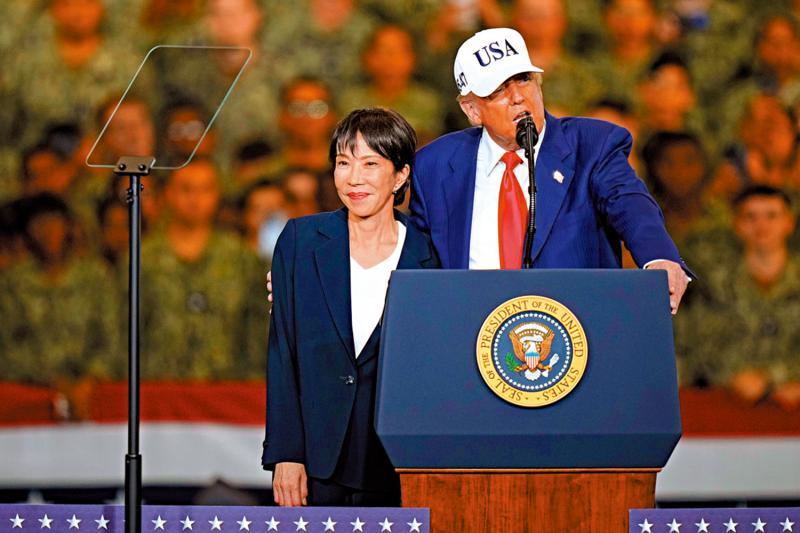 “美国要是把日本卖给我们，我们要不要。美国现在的问题是美军保护美元霸权有些力不从