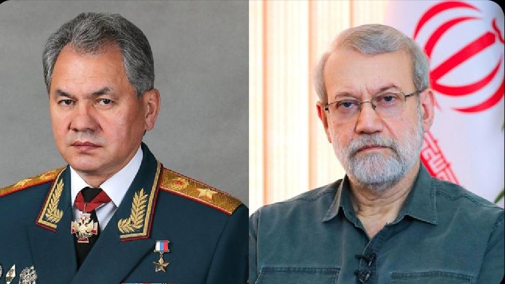 新闻快讯——俄罗斯安全委员会主席谢尔盖·绍伊古与伊朗同级别官员阿里·拉里贾尼通电