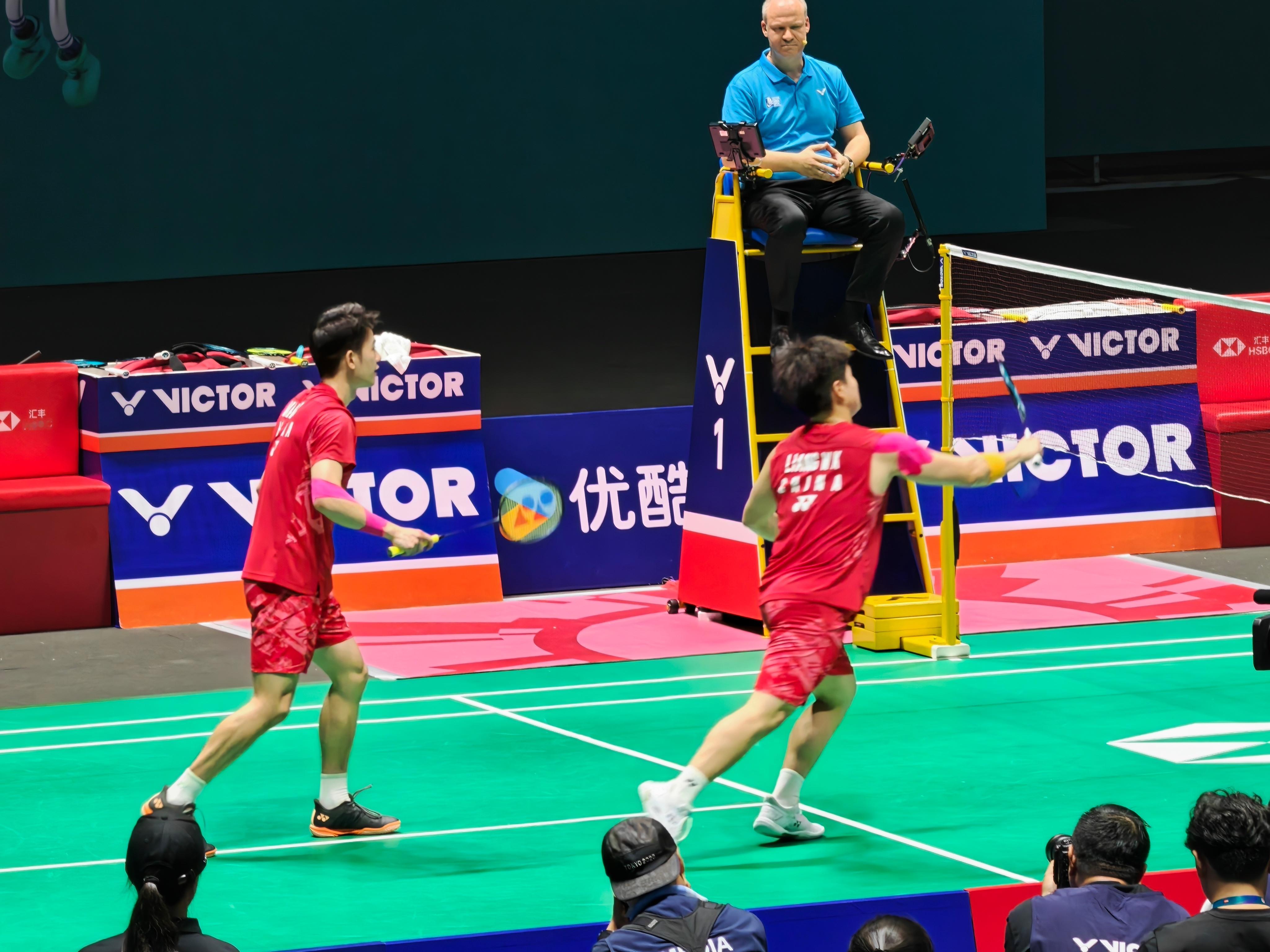 梁王组合中国赛无缘决赛梁伟铿/王昶🇨🇳 19-21、17-21 🇮🇩阿尔
