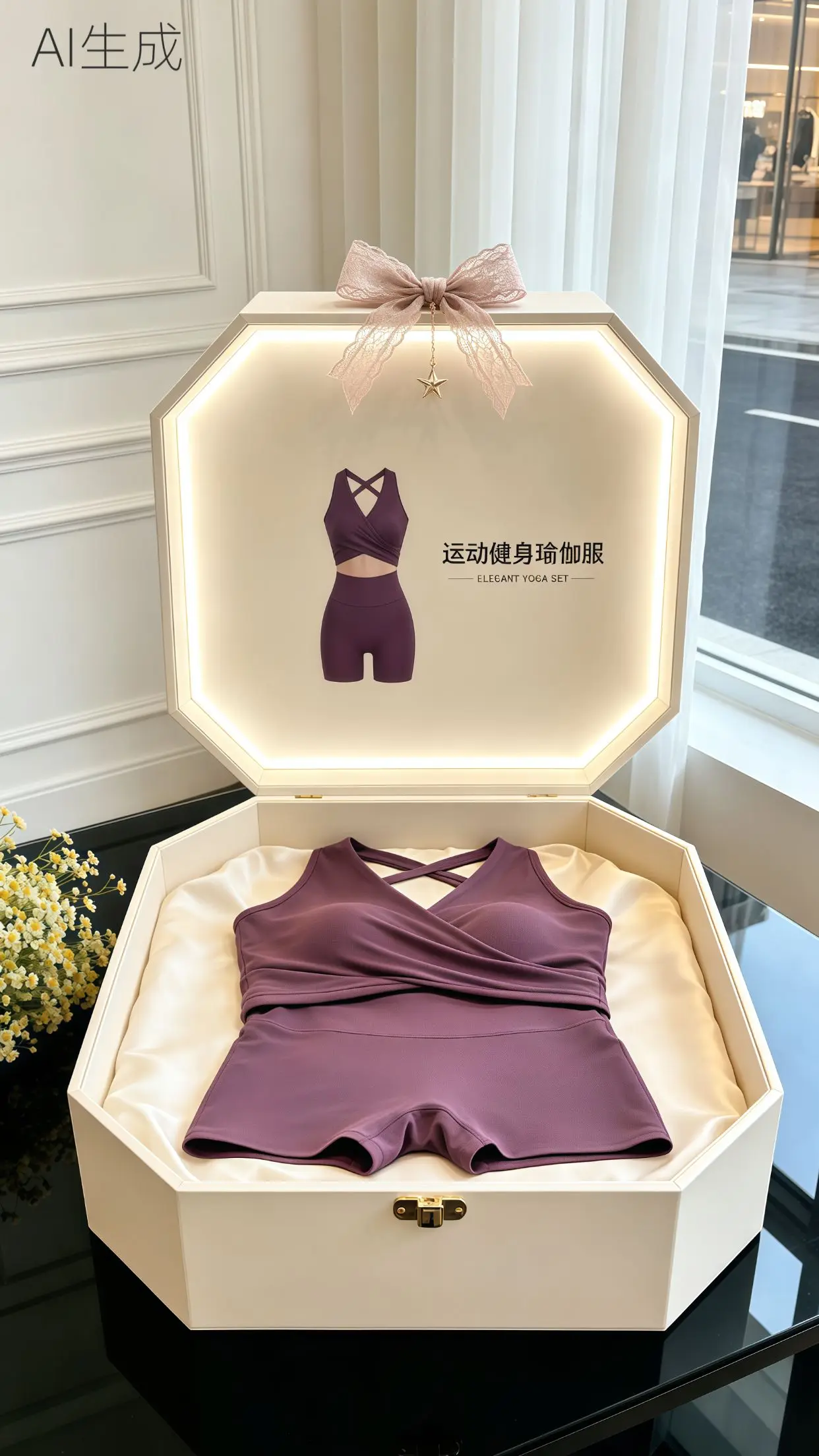 修身显瘦瑜伽服 瑜伽服套装
