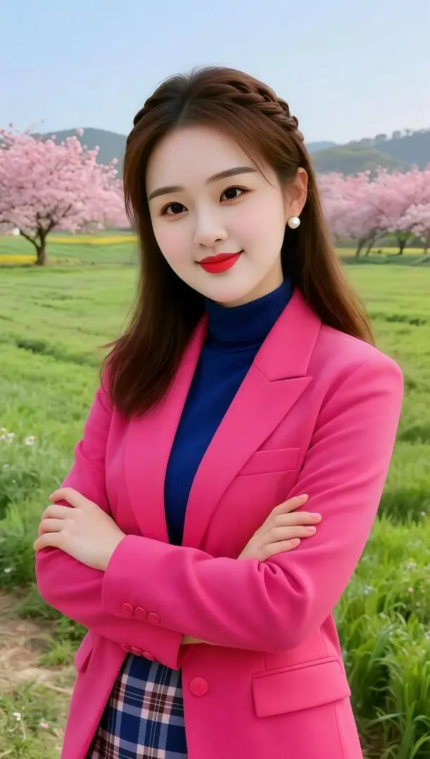 AI田园职场照 随变ai随便玩