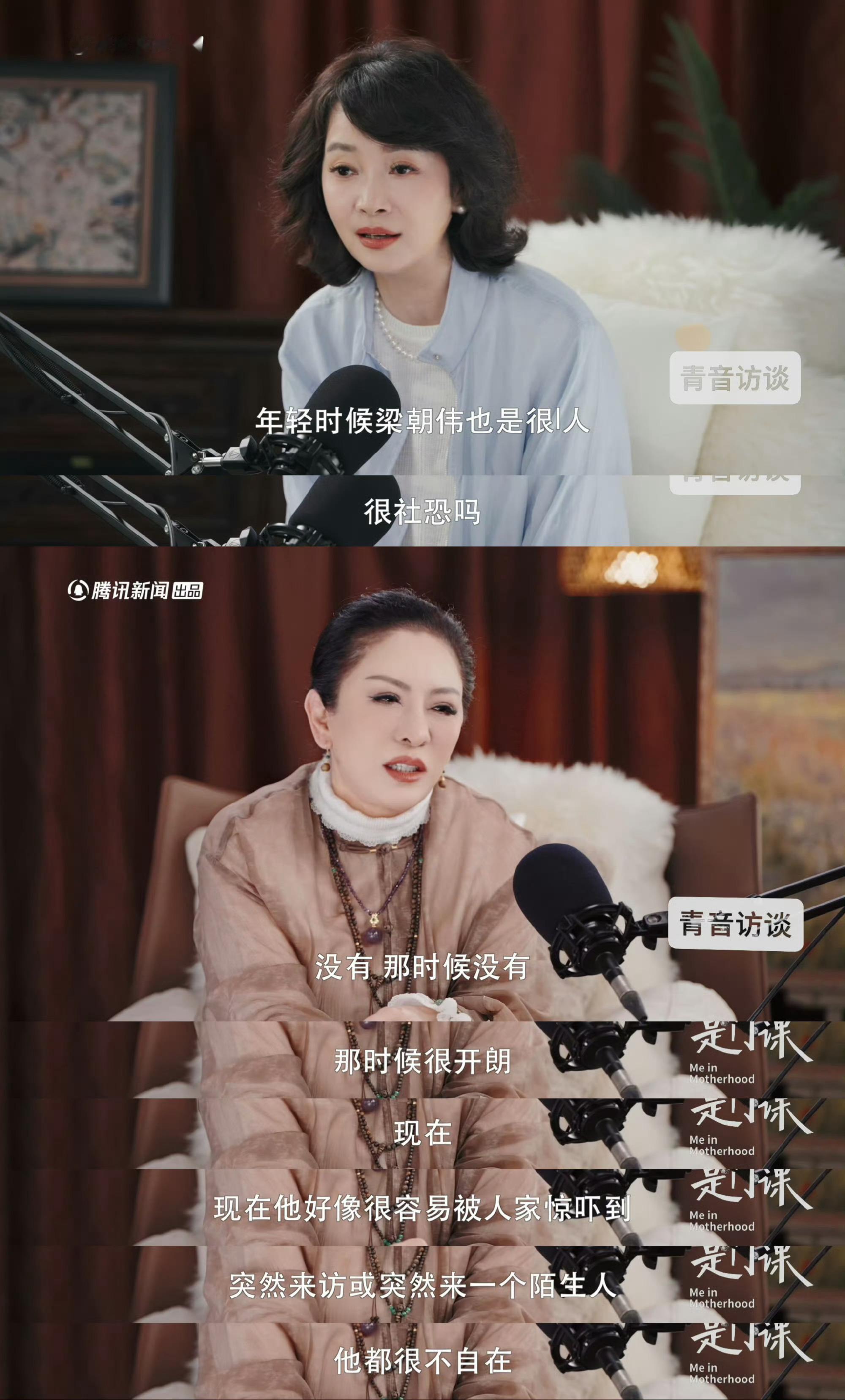 向太说梁朝伟是假社恐 向太爆料梁朝伟从前超外向，如今是假社恐，狠批年轻人别随便说