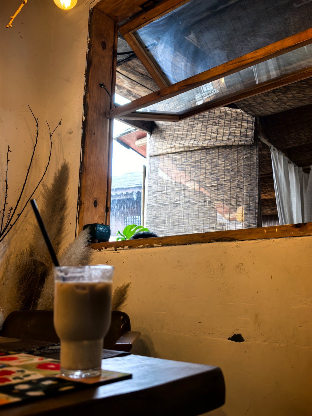 茅屋为虎啸所破，焦叶雨丝一杯咖。等雨停。。 贵阳·镇山村