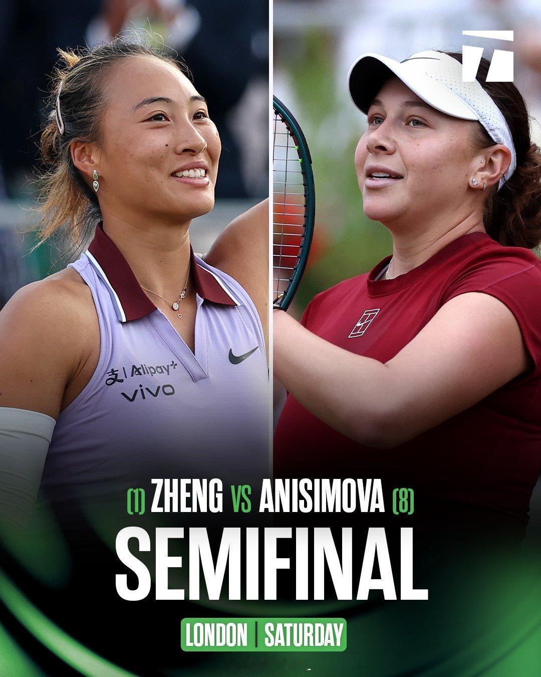 今天22:00 🇨🇳郑钦文2 vs 阿尼西莫娃1.8淘米今天获胜的概率是__