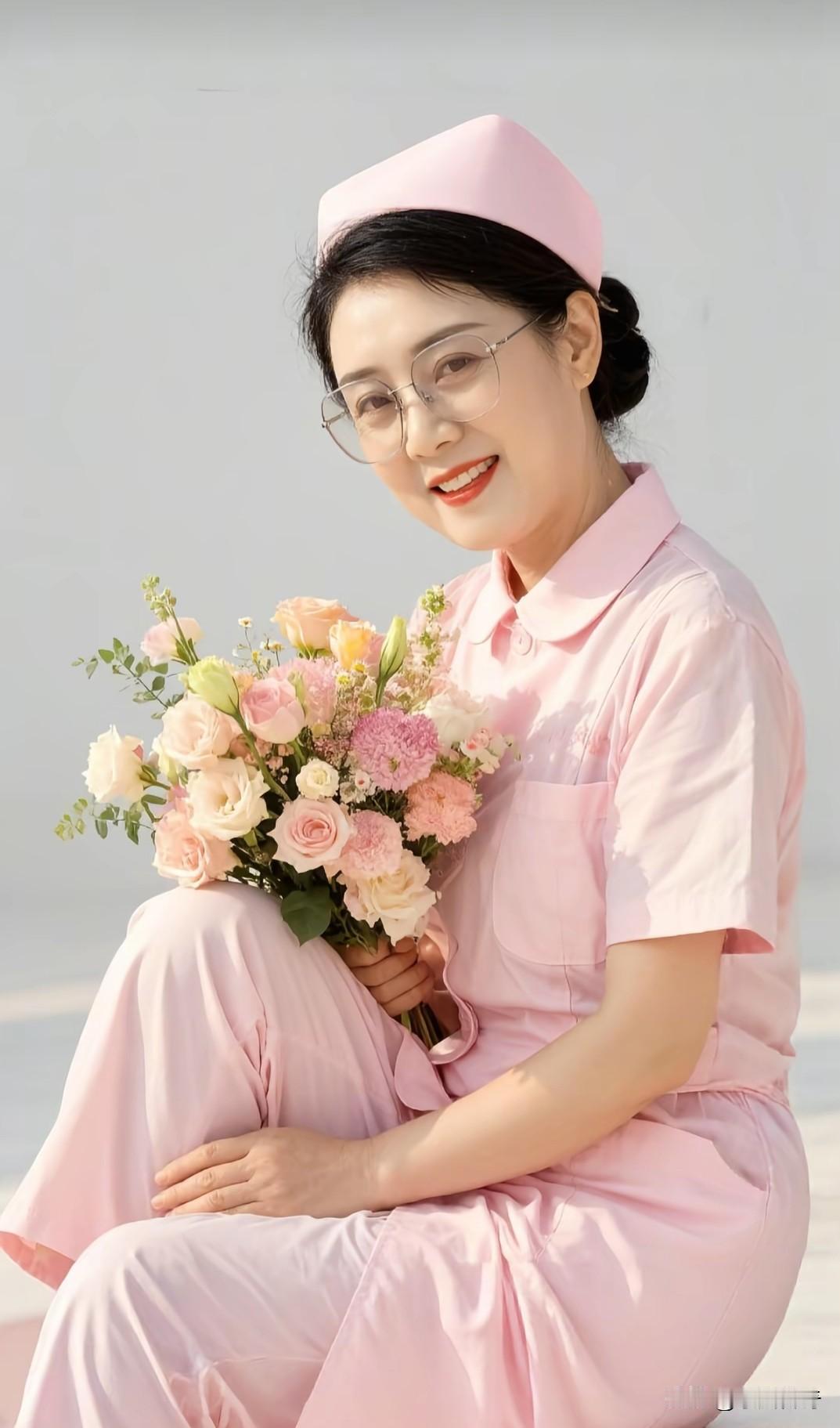 而是在客厅里，她坐在沙发上，我跪在她面前，她用手托着的下颚，然后另一只手拍着我的