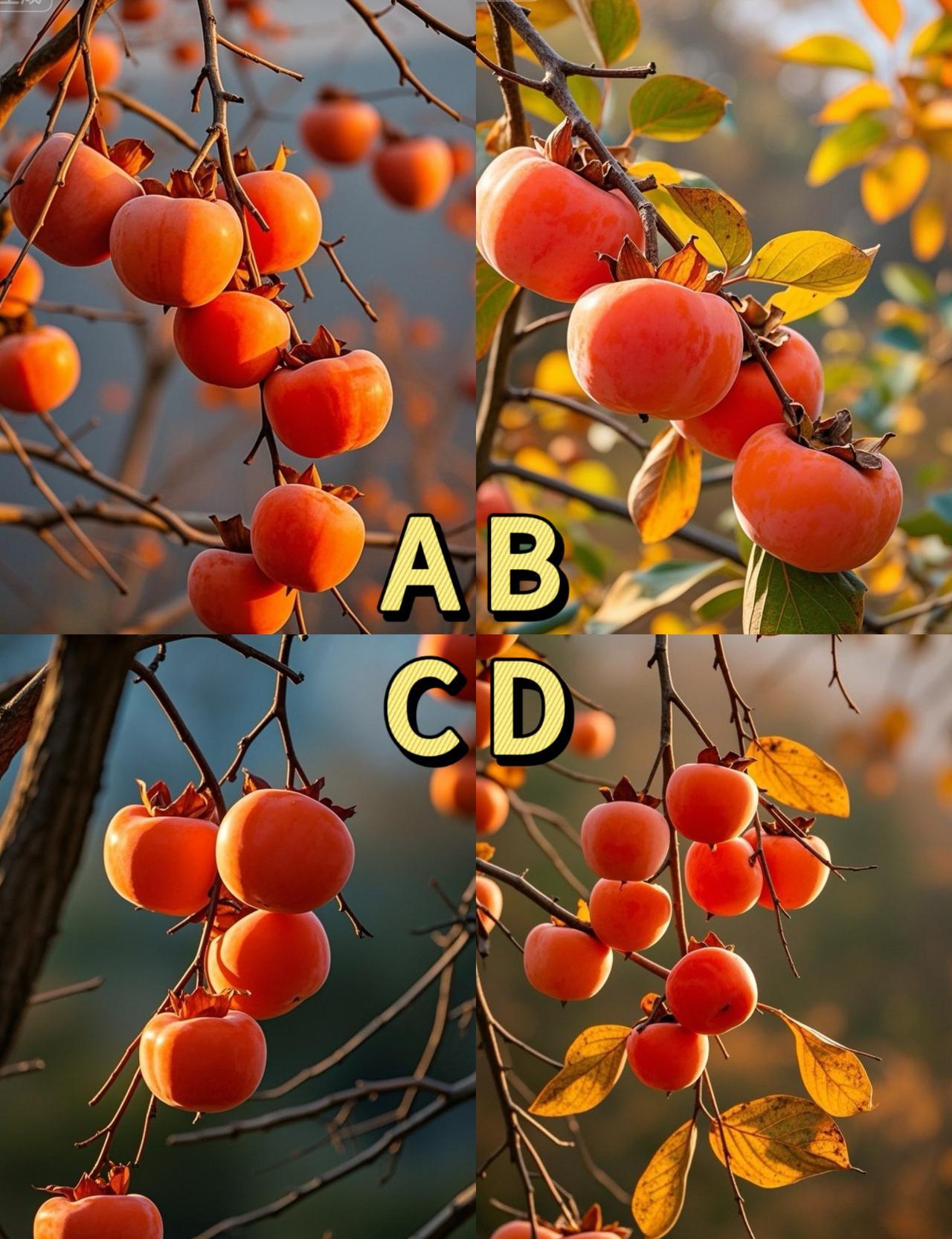 盯着手机里的AR柿子，我随手点了一颗最圆的，跳出的解析写着“困扰将在两周内被贵人