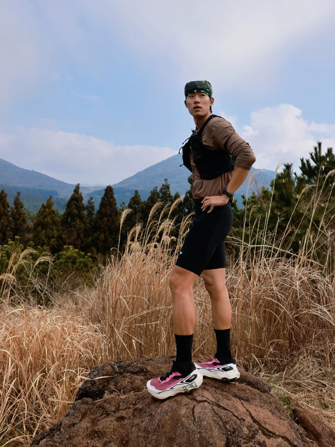 在济州岛跑山，选对鞋真的很重要.