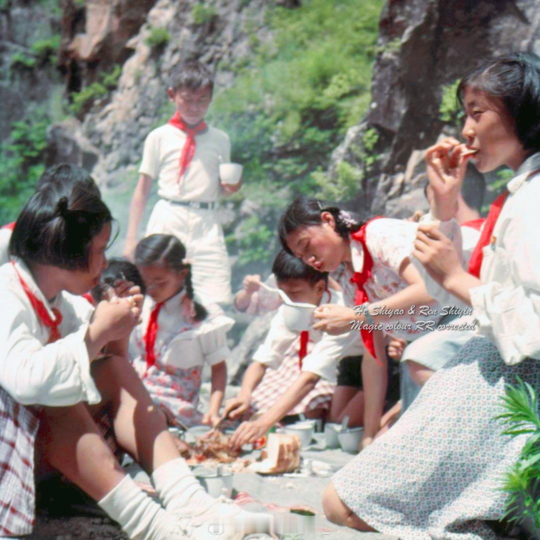 1956参加夏令营的孩子们#幻彩时代记忆# ​​​
