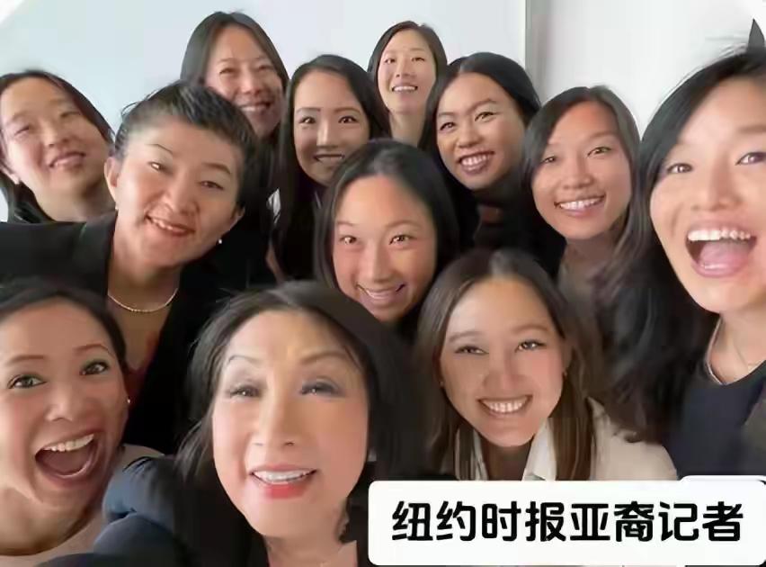 这些美女共同的优点就是嘴巴大，俗话说得好：嘴大吃四方。所以这些记者肯定不愁吃不愁