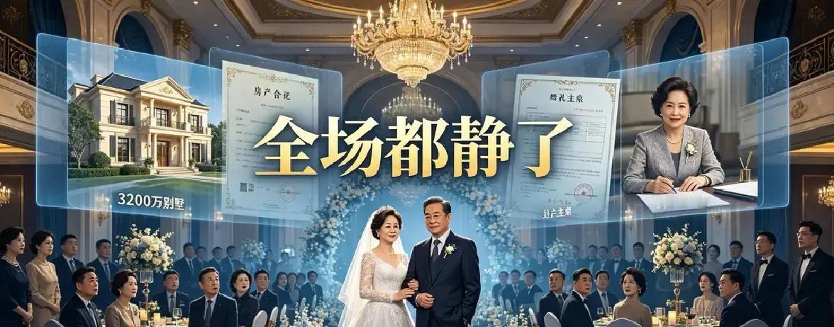 婚礼敬酒正热闹的时候，婆婆突然端着满杯的红酒挤到我爸跟前

她声音不大不小，刚好