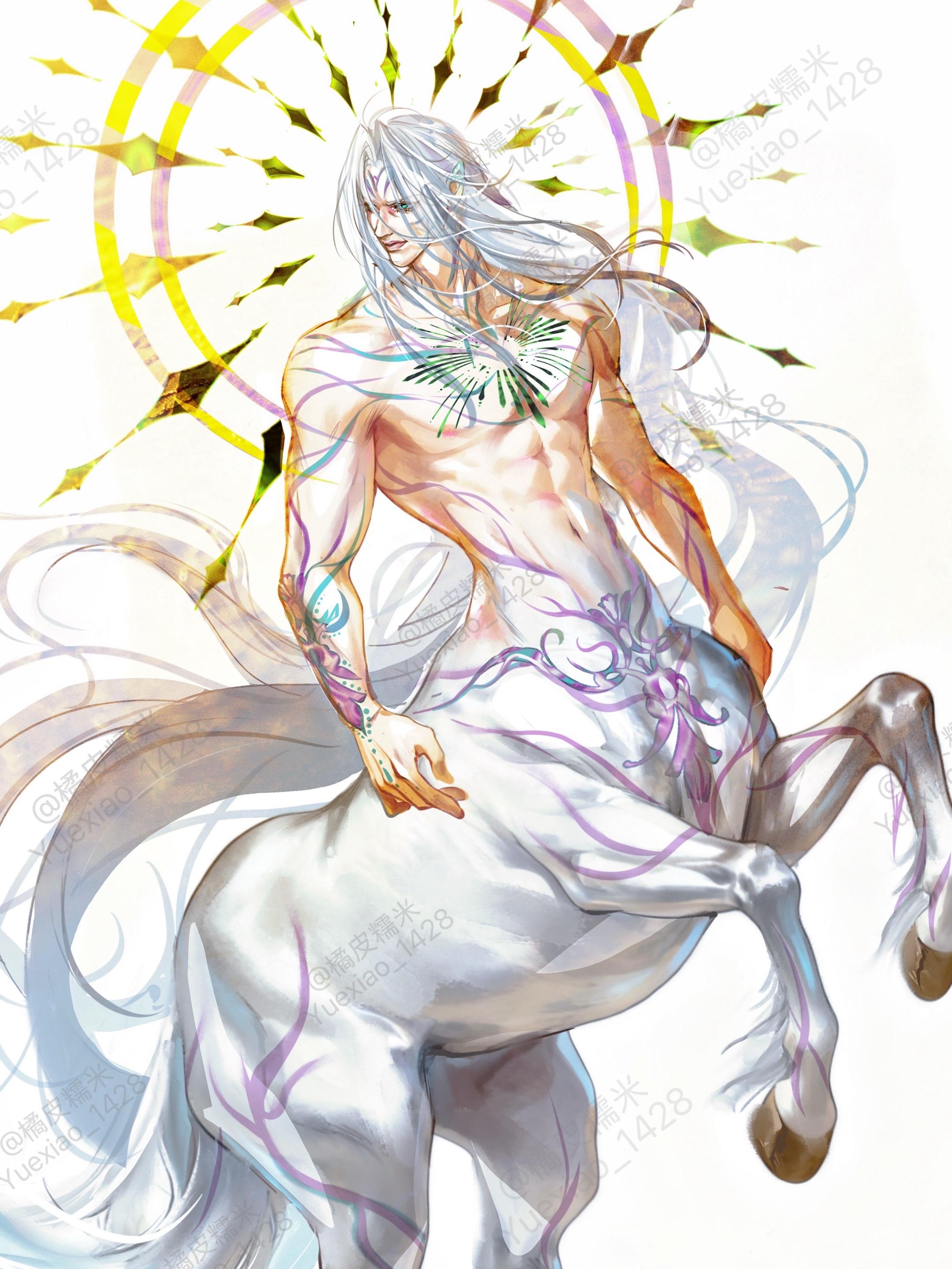 手，求求你不要再画人外了😭……又给自己出难题，因为终于看到一只很可爱...