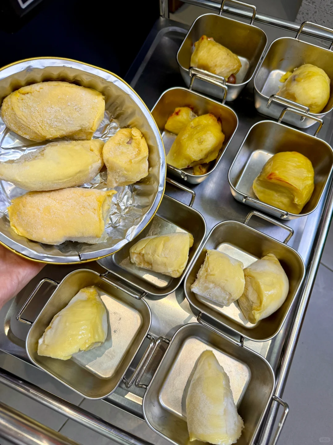 合肥居然也有这样的（三种榴莲）自助了…