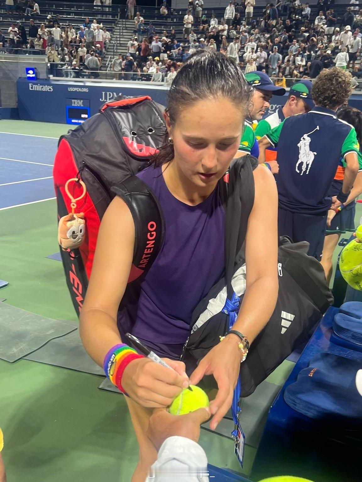 US OPEN PRIDE DAY🌈CR：Owen美网2025 ｜很难不聊wt